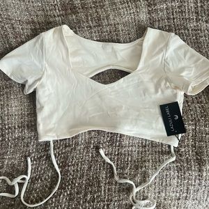 NWT Lazuli Label Crop Top